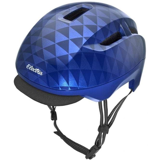 Electra Go! MIPS Bike Helmet - Blue Triangles Blue Triangles Small