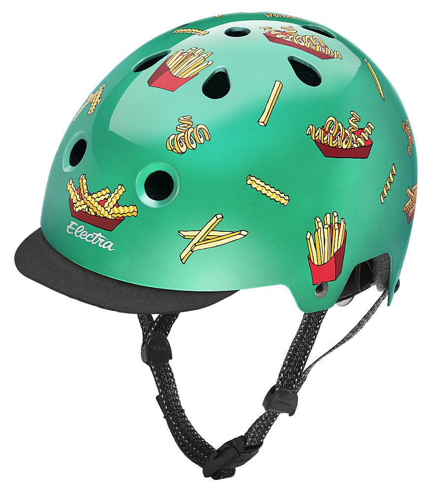 Electra Graphic Bike Helmet - Fries Fries Small