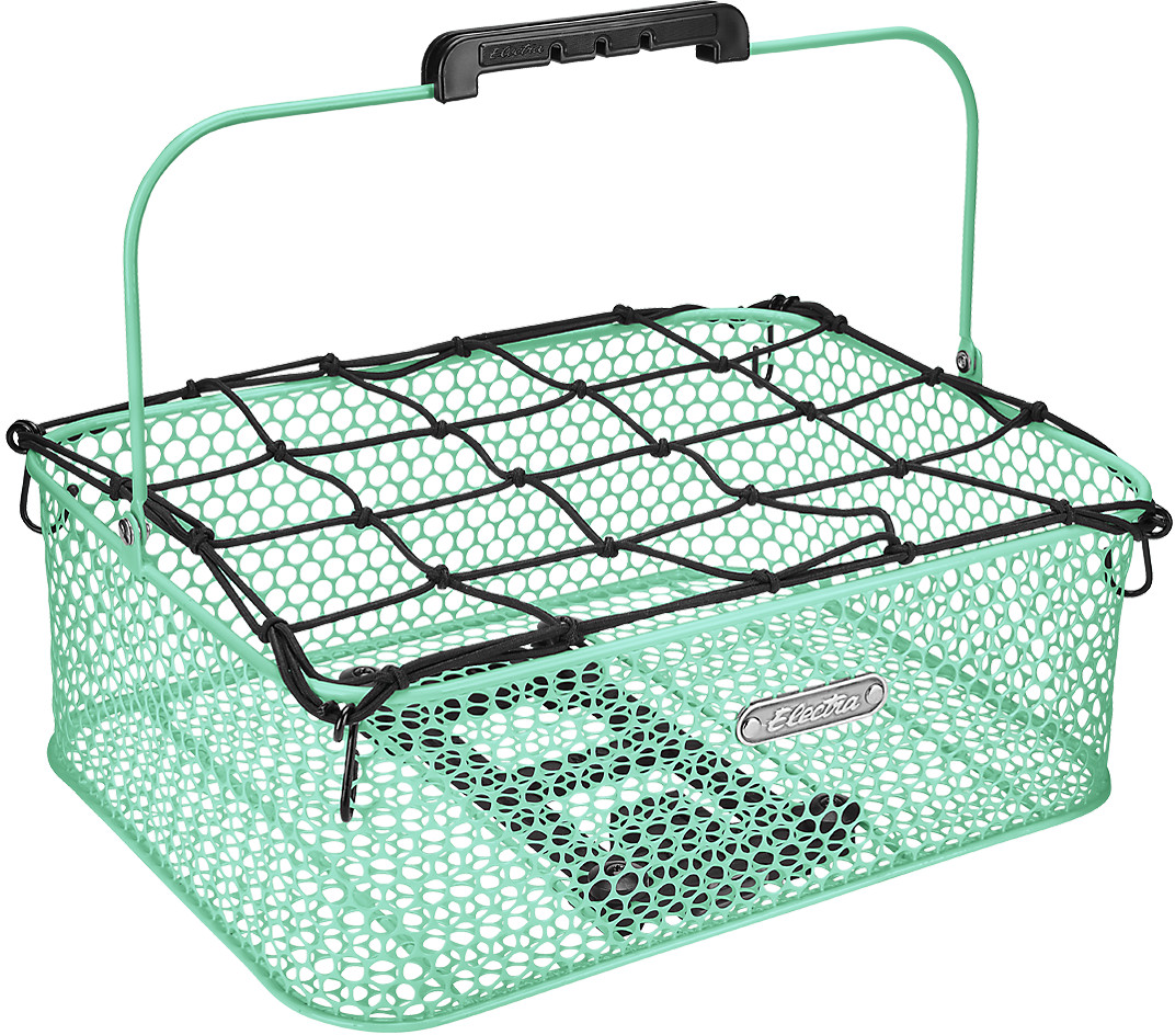 Electra Honeycomb Low Profile MIK Rear Basket - Mint Green Mint Green