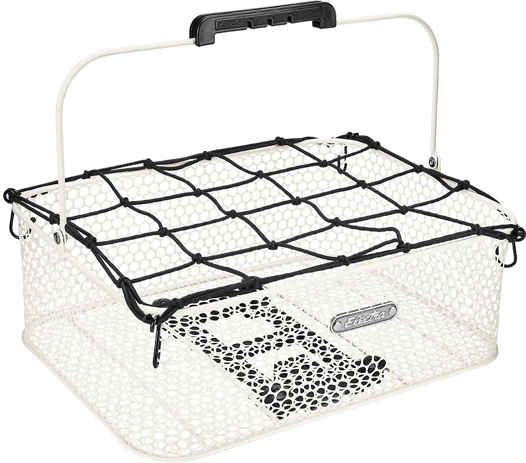 Electra Honeycomb Low Profile MIK Rear Basket - Vanilla Cream Vanilla Cream