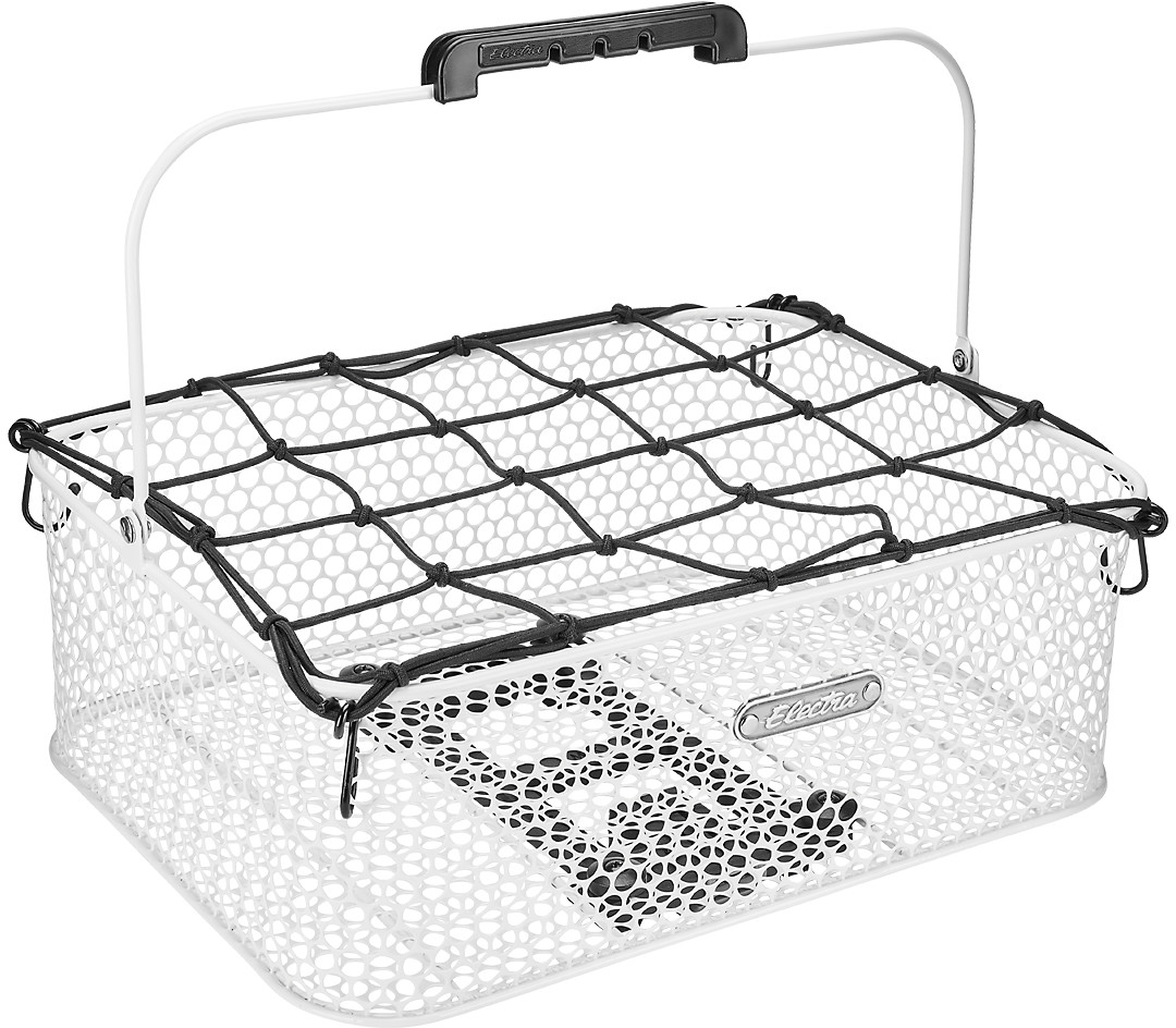Electra Honeycomb Low Profile MIK Rear Basket - White White