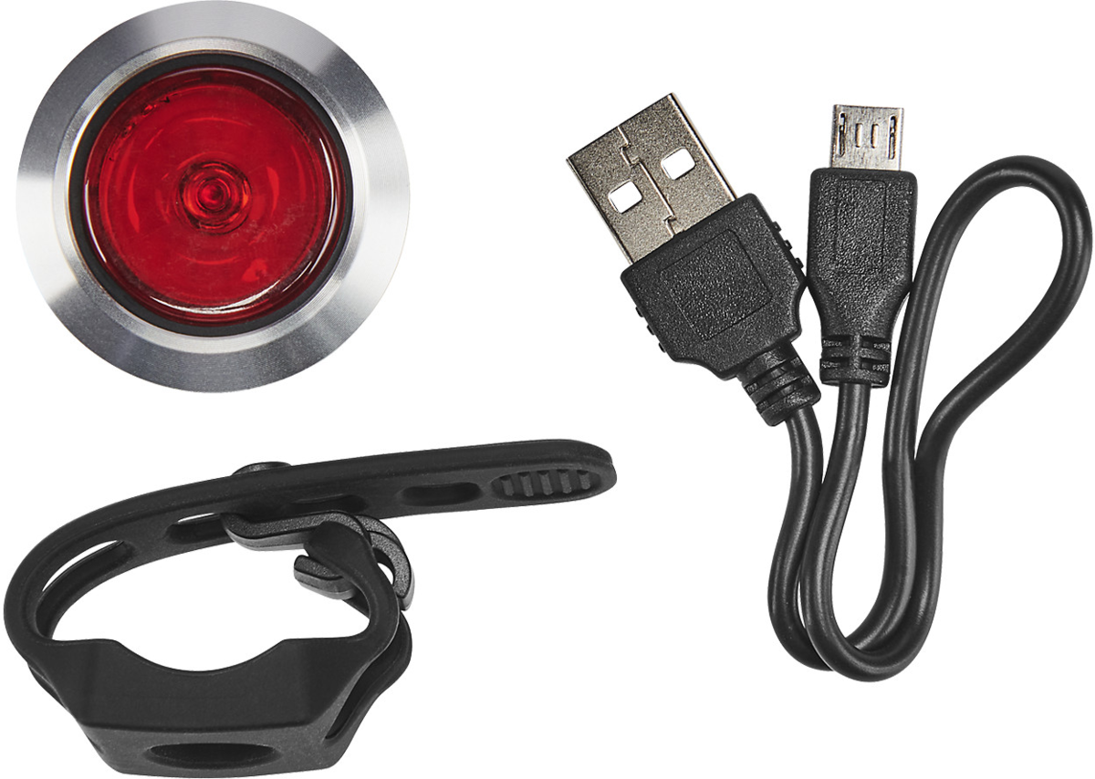 Electra Safety Rear Light - Silver