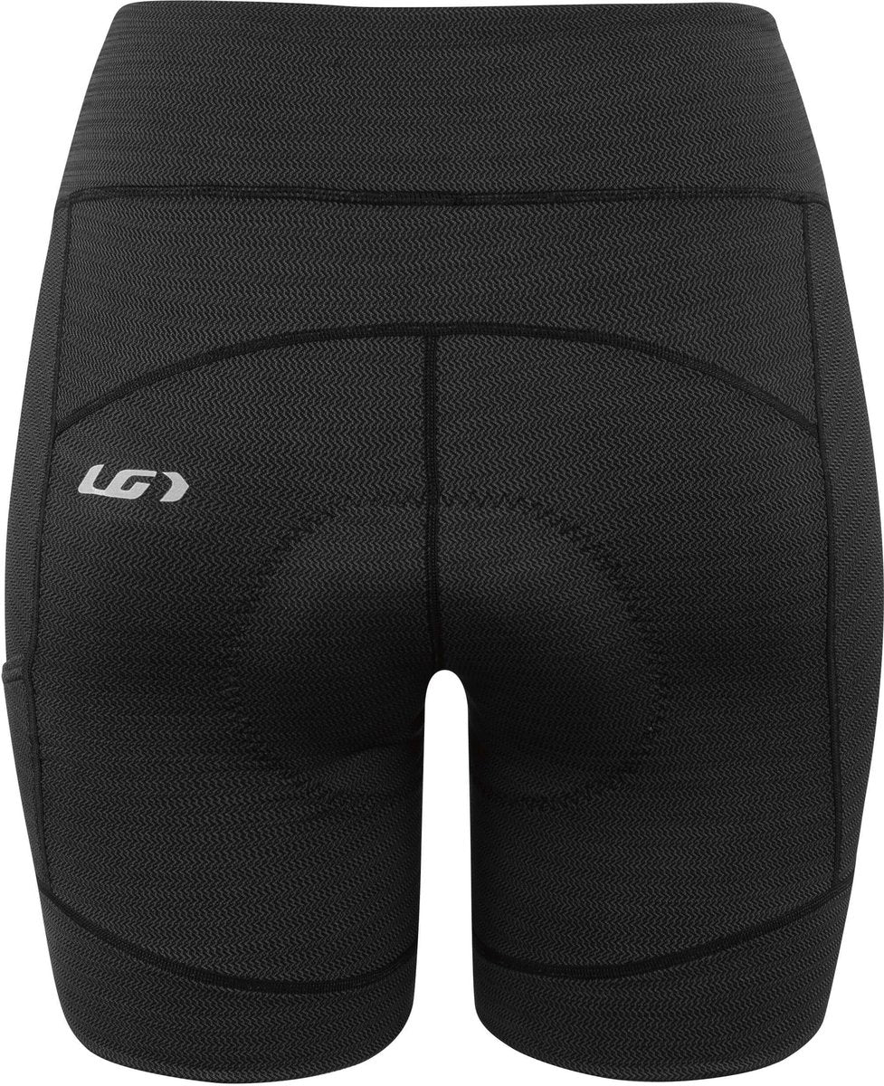 Louis Garneau Fit Sensor Texture 5.5 Cycling Short - Womens - Black