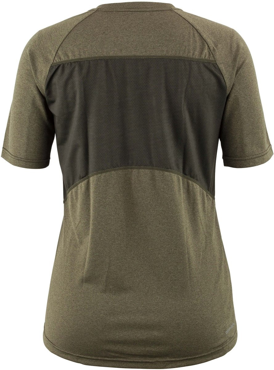 Louis Garneau HTO 3 Short Sleeve MTB Jersey - Womens - Forest Night