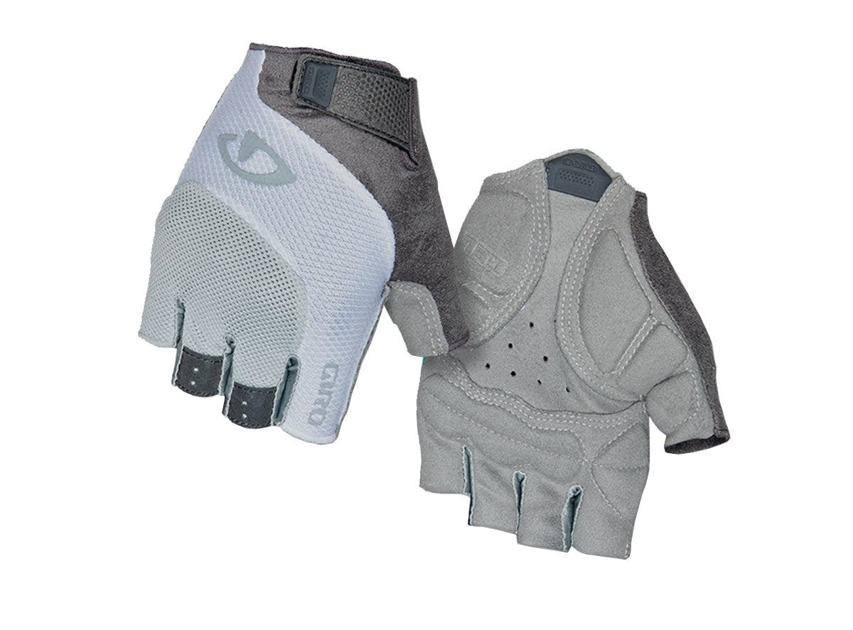 Giro Tessa Gel Road Cycling Glove - Womens - Gray-White - 2019 Gray - White Small