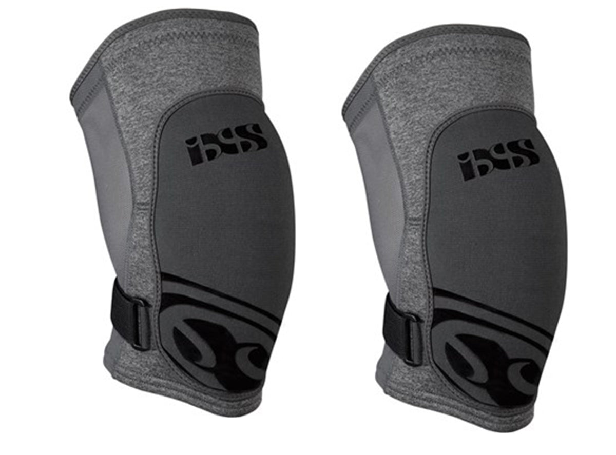 iXS Flow Evo+ Knee Guard Gray – Cambria Bike - Main Image