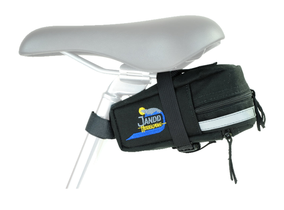 Jandd Mountaineering Hurricane Mini Mountain Wedge Saddle Bag - Black Black