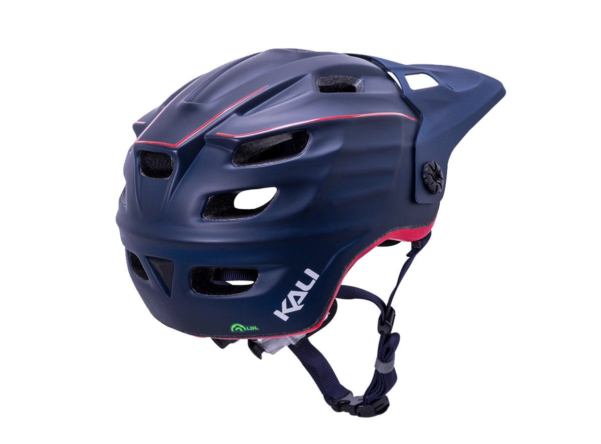 Kali Protectives Maya 2.0 Revolt MTB Helmet - Matt Navy-Red - 2019