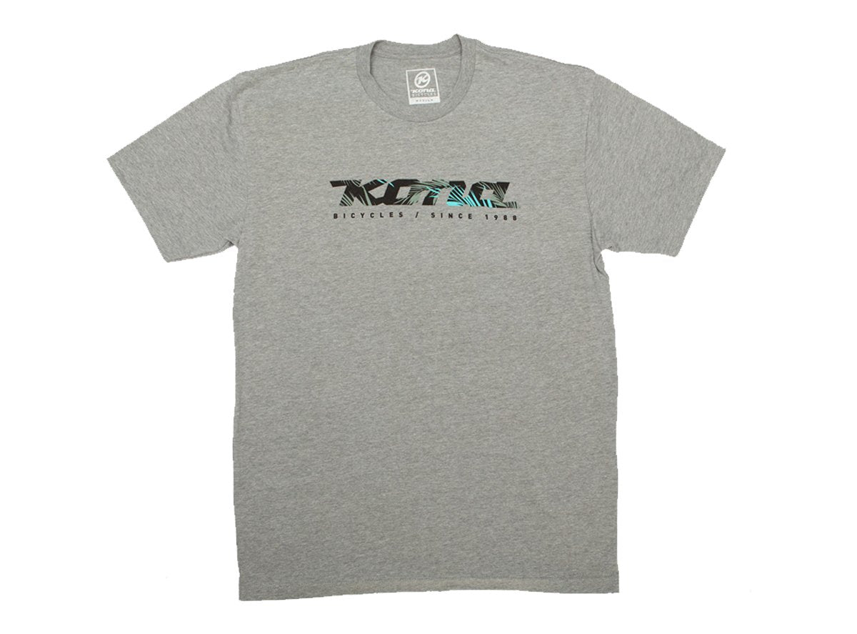Kona Wordmark Fall Tee Shirt - Heather Gray - 2019 Heather Gray Small