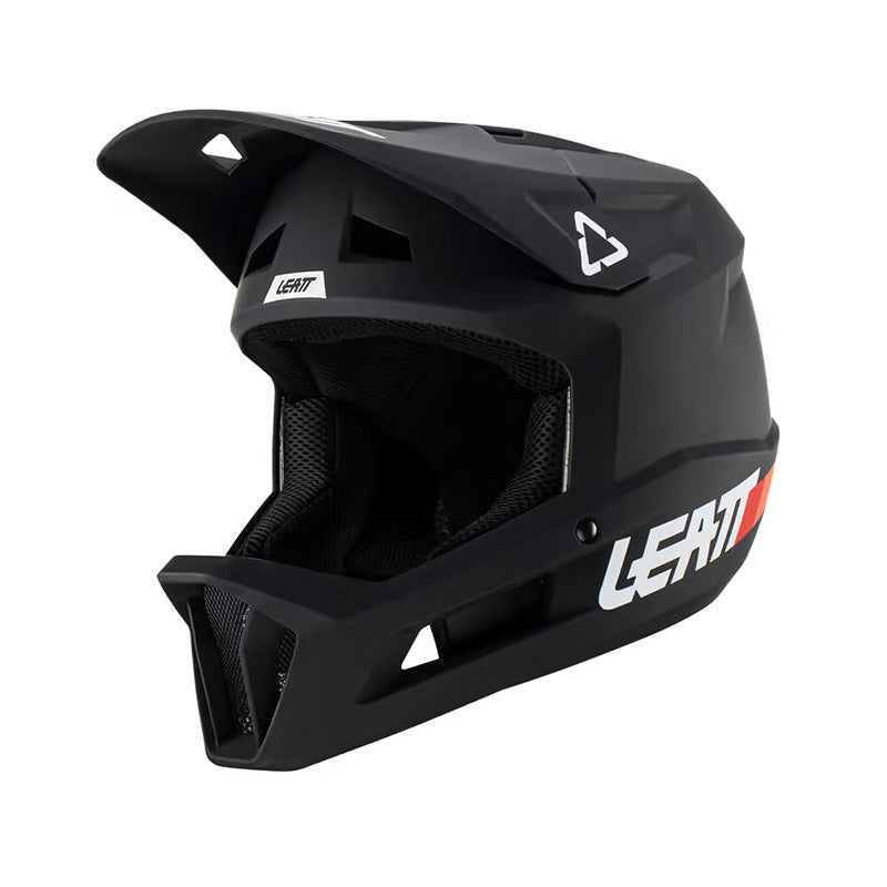 mtb fullface helm carbon Leatt MTB Gravity 1.0 Full Face Helmet - Black