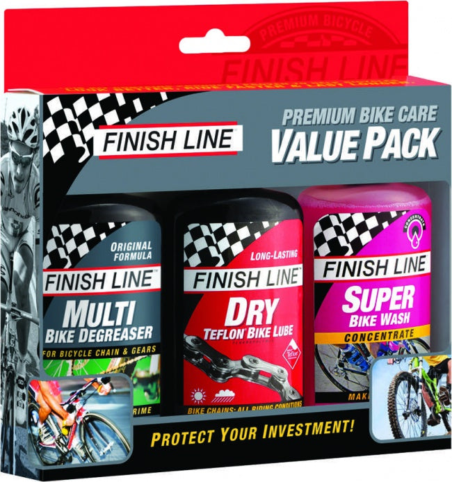Finish Line Bike Care Value Pack
