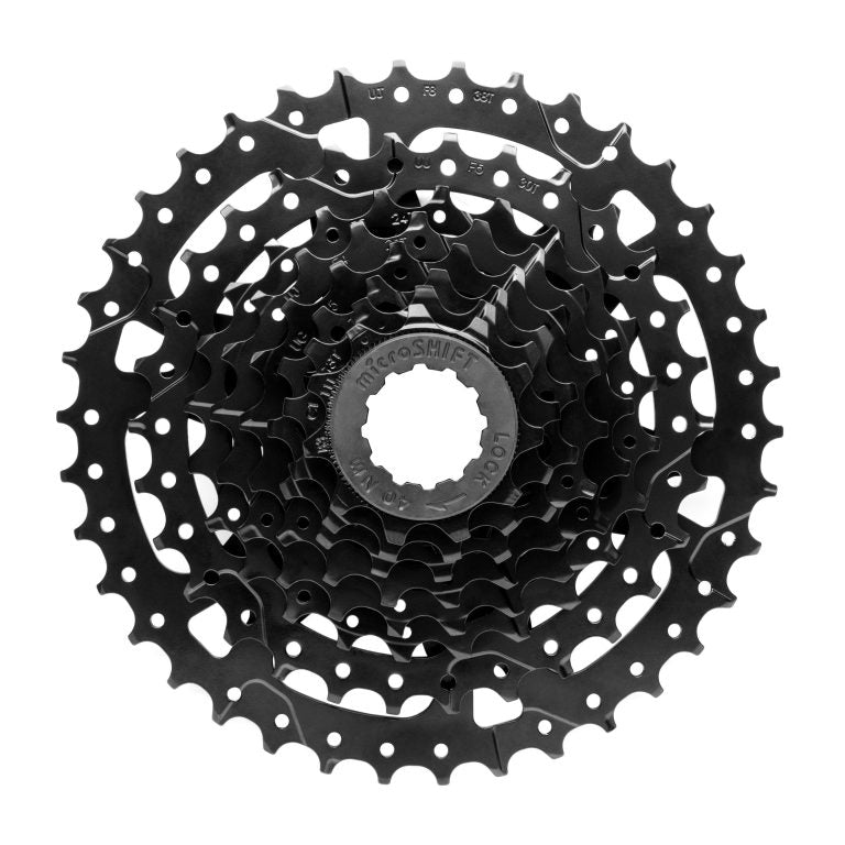 microSHIFT Acolyte 8 Spd Super Short MTB Cassette – Cambria Bike microSHIFT Acolyte 8 Spd Super Short MTB Cassette – Cambria Bike