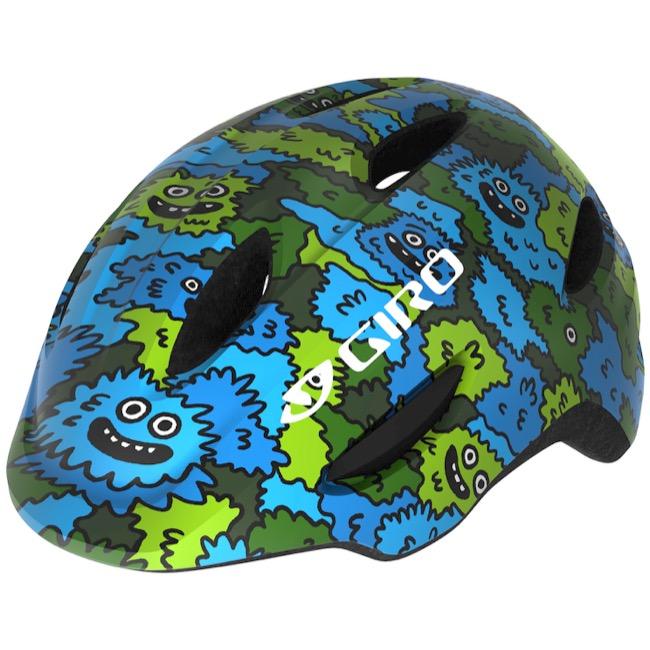 Giro Scamp Child Helmet - Blue-Green Creature Camo Blue - Green Creature Camo X-Small