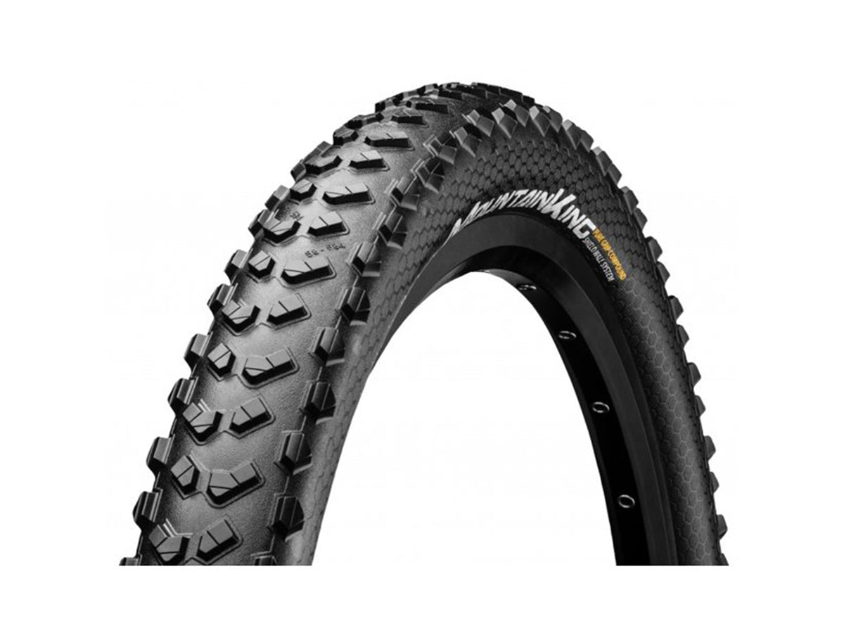 Continental Mountain King 27.5" Wire MTB Tire - Black Black 2.3"