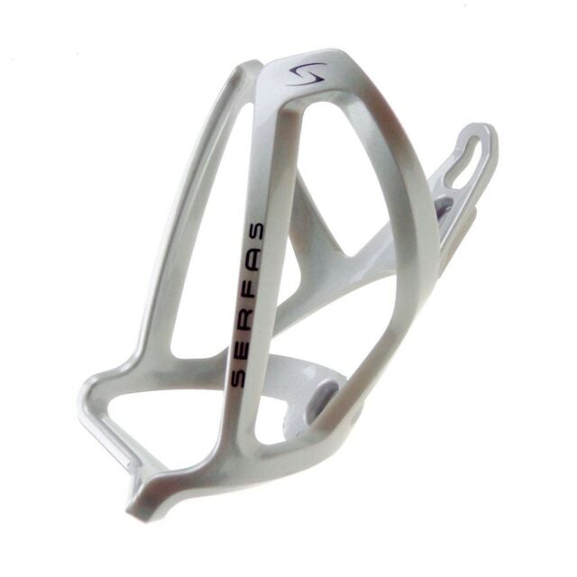 Serfas Starfighter Water Bottle Cage - Silver Silver