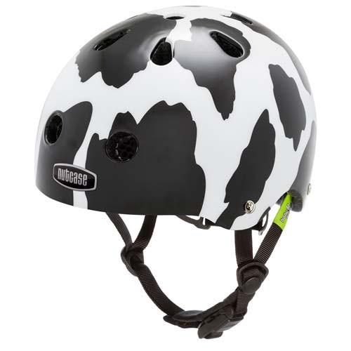 Nutcase Baby Nutty Helmet - Moo White - Black 2X-Small - 47-50cms