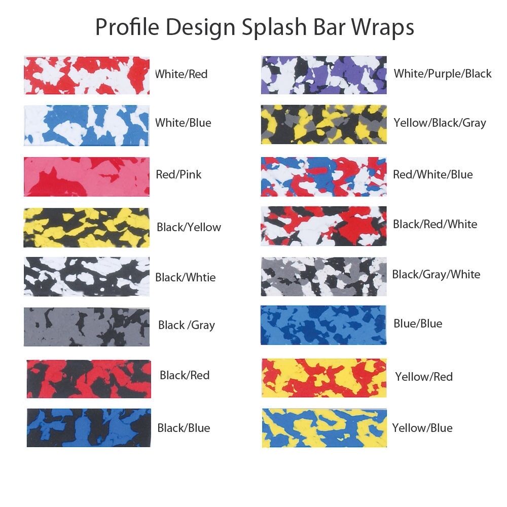 Profile Design Splash Cork Bar Tape - Black-Gray-White