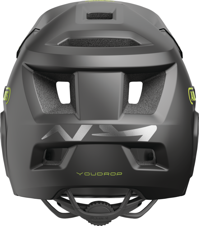 Abus Youdrop Full Face Kids Helmet - Velvet Black