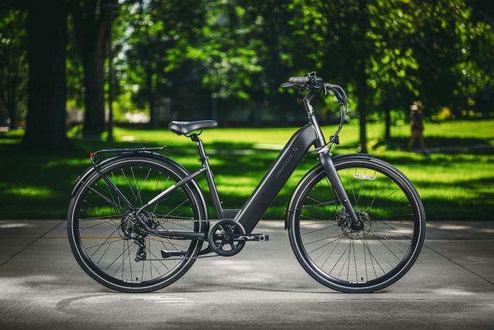 batch electric bicycles The E-Comfort 2 Step-Thru Bike M/L Black