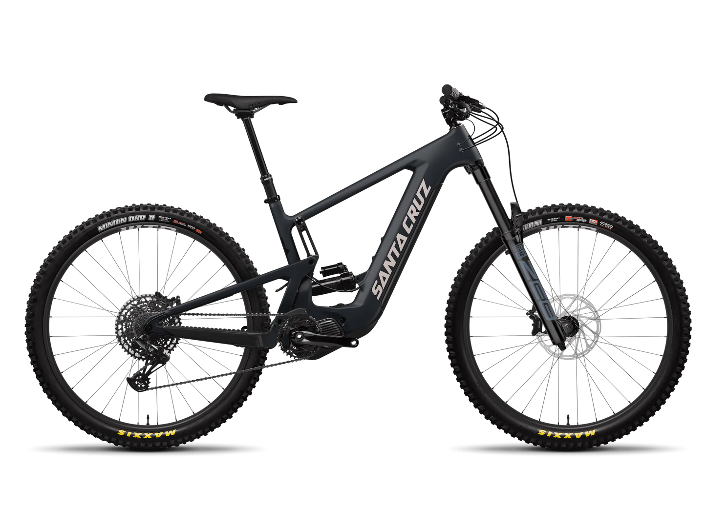 Santa Cruz Heckler Carbon 29 - R Kit - Matt Dark Pewter - 2024