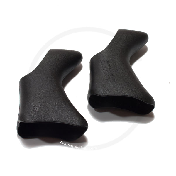 Paire De Capots Noirs Pour Leviers De Frein Shimano BL-1055 / BL-R400