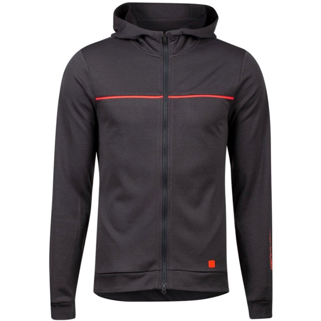 Pearl Izumi Trail Hoodie - Phantom-Screaming Red