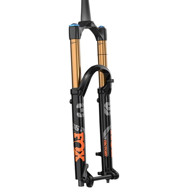 Fox Suspension 36 Float 160 Factory 29" Kabolt-X 110 - Shiny Black-Orange-Gloss Black Logo - 2023