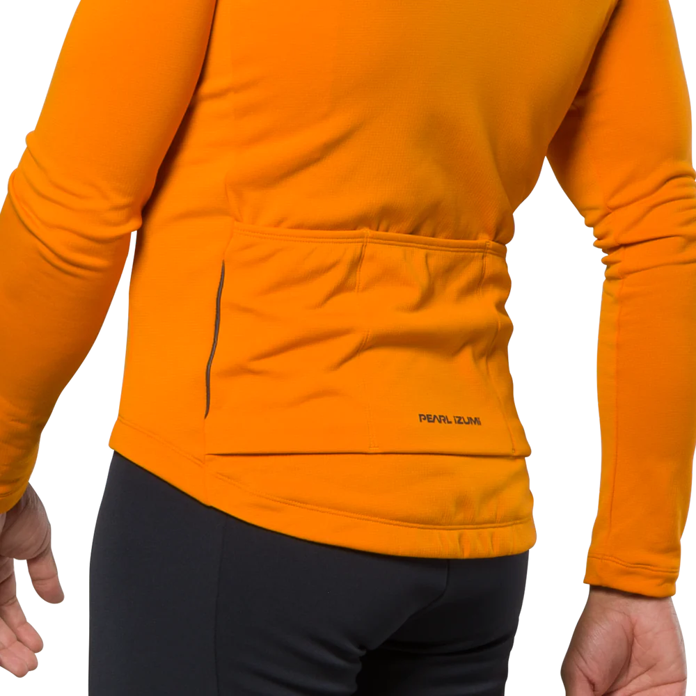 Pearl Izumi Attack Thermal Long Sleeve Road Jersey - Sunfire