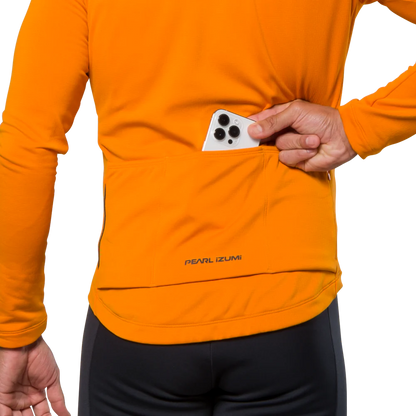 Pearl Izumi Attack Thermal Long Sleeve Road Jersey - Sunfire