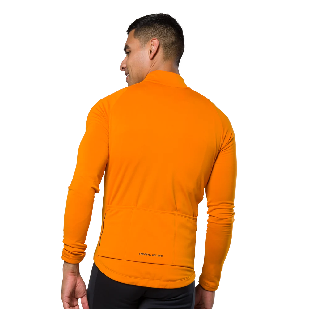 Pearl Izumi Attack Thermal Long Sleeve Road Jersey - Sunfire