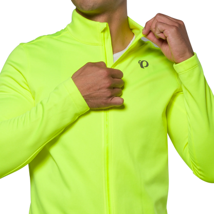 Pearl Izumi Quest Thermal Long Sleeve Road Jersey - Screaming Yellow