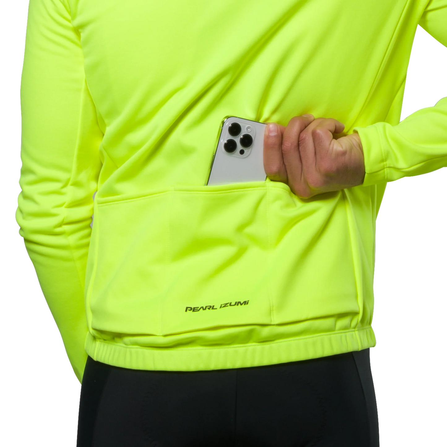 Pearl Izumi Quest Thermal Long Sleeve Road Jersey - Screaming Yellow