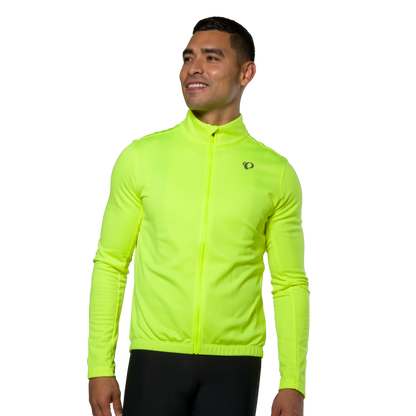 Pearl Izumi Quest Thermal Long Sleeve Road Jersey - Screaming Yellow