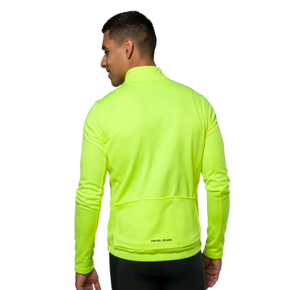 Pearl Izumi Quest Thermal Long Sleeve Road Jersey - Screaming Yellow