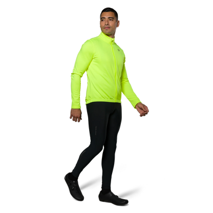 Pearl Izumi Quest Thermal Long Sleeve Road Jersey - Screaming Yellow