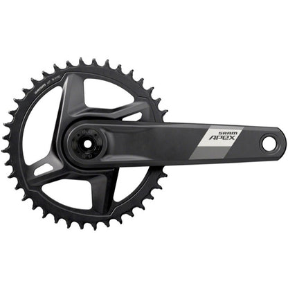 SRAM Apex 1 Wide 12 Spd Road Crankset - Black