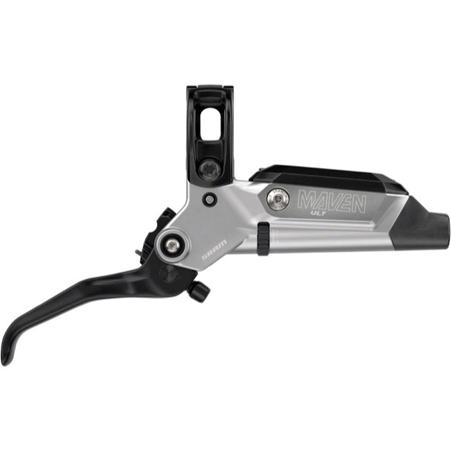 SRAM Maven Ultimate Stealth 4-Piston Disc Brake and Lever - Rear - Black-Silver