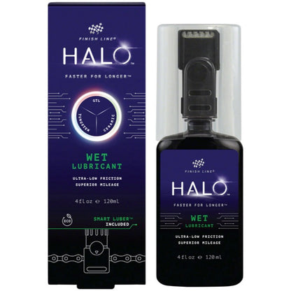 Finish Line HALO Wet Lube Bottle and Tool Set