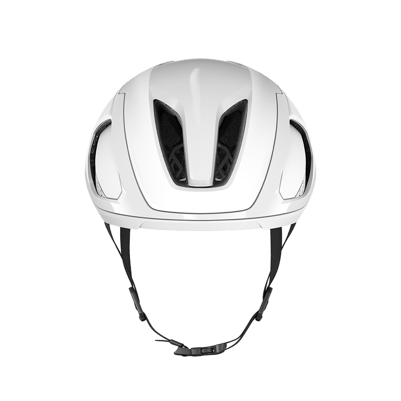 Lazer Vento Kineticore KC SMU Road Helmet - Pure White-Black Straps