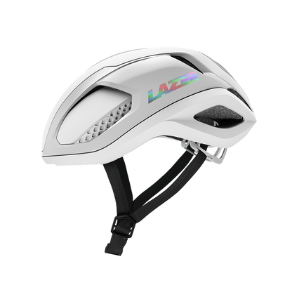 Lazer Vento Kineticore KC SMU Road Helmet - Pure White-Black Straps