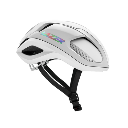 Lazer Vento Kineticore KC SMU Road Helmet - Pure White-Black Straps