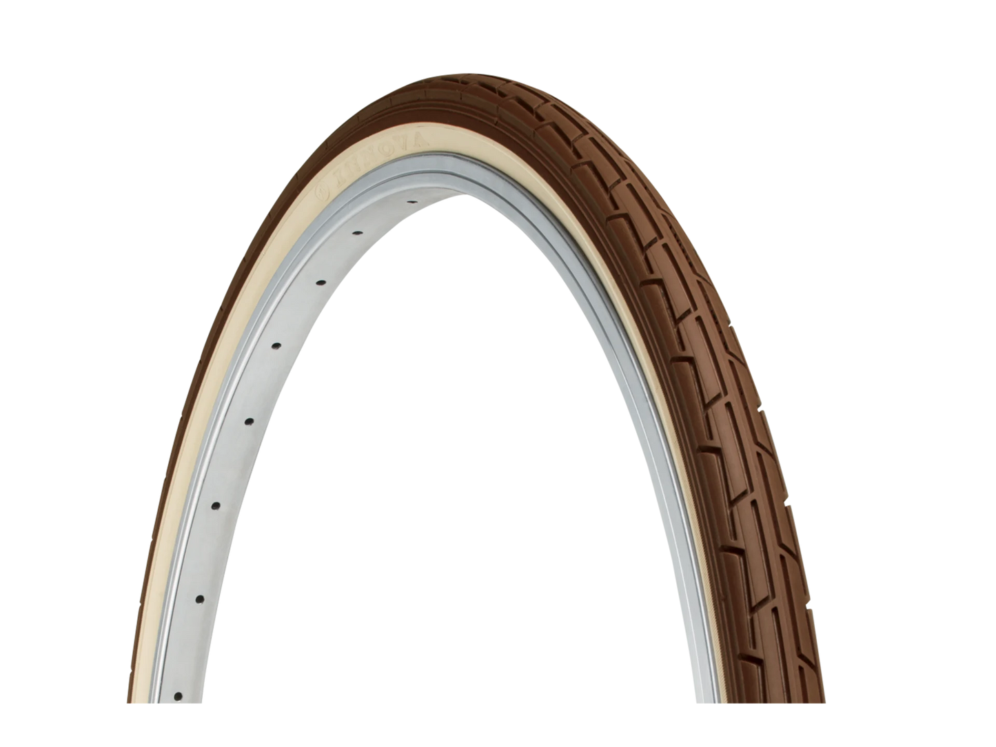 Electra Loft 700c Hybrid Wire Tire - Brown-Cream