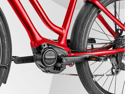 Momentum Lafree E+ 26 E-Bike - Metallic Red - 2022