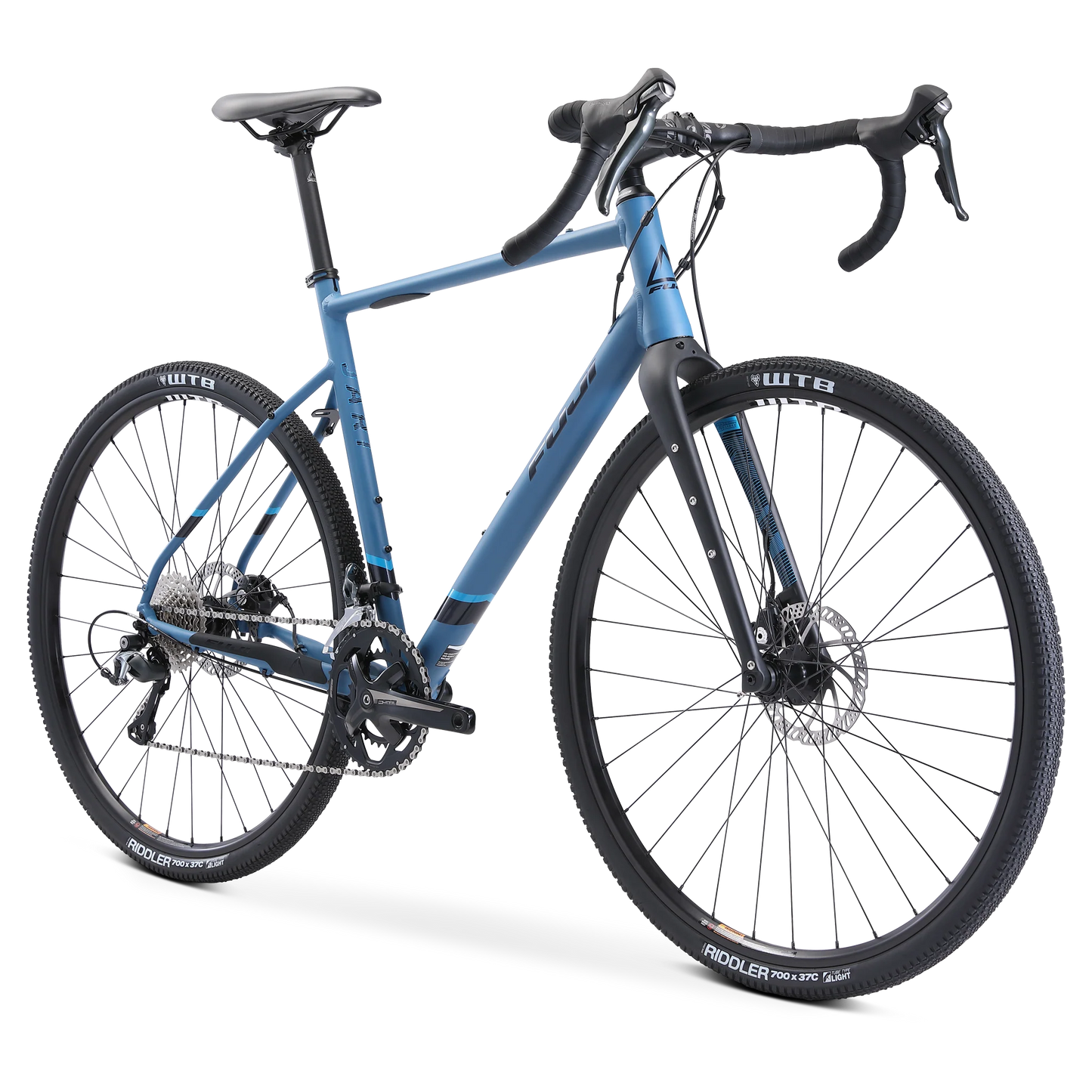 Fuji Jari 2.1 700c Gravel Bike - Matte Denim Blue