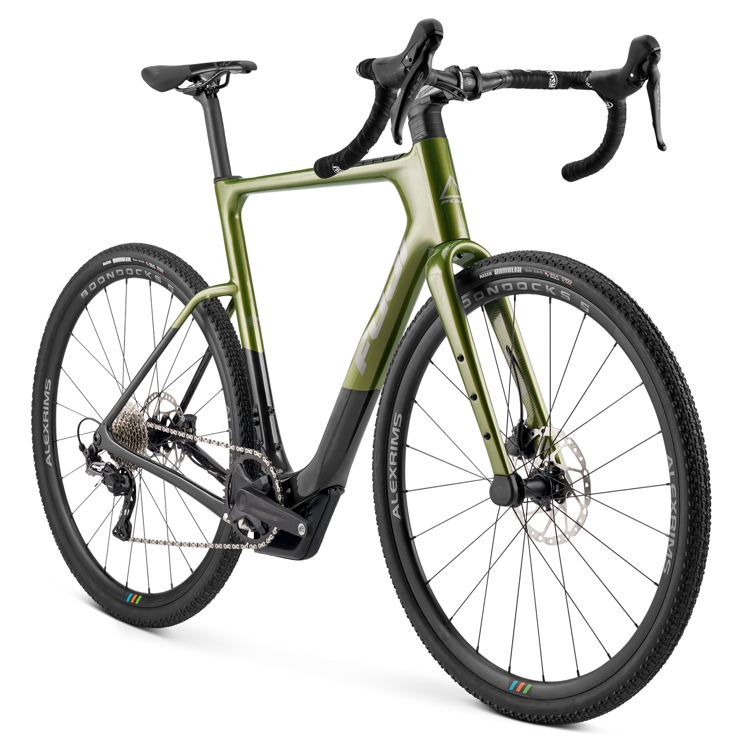 Fuji Jari Carbon 1.3 700c Gravel Bike - Pearl Olive Green