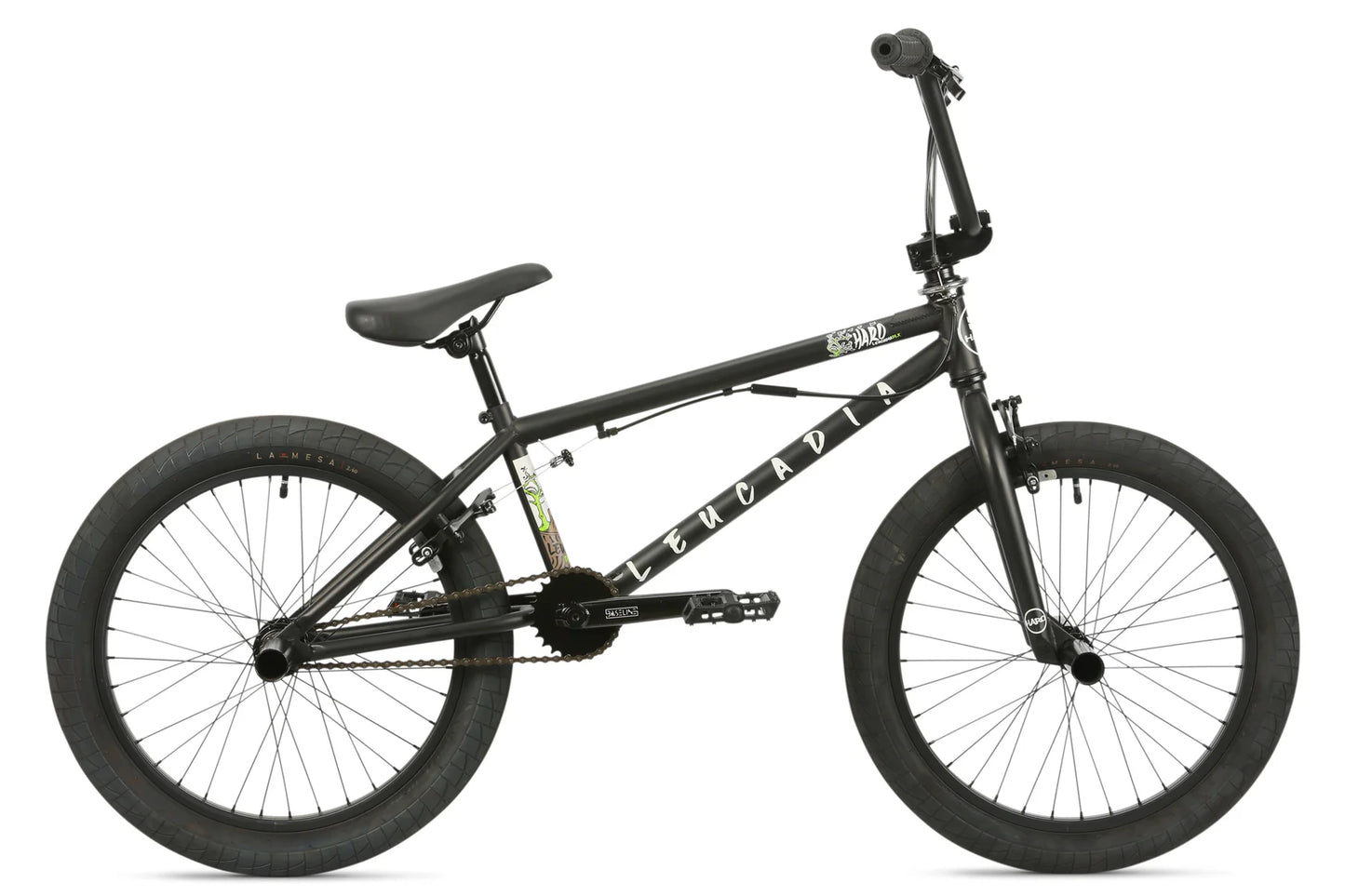 Haro Leucadia DLX 20" BMX - Matte Black