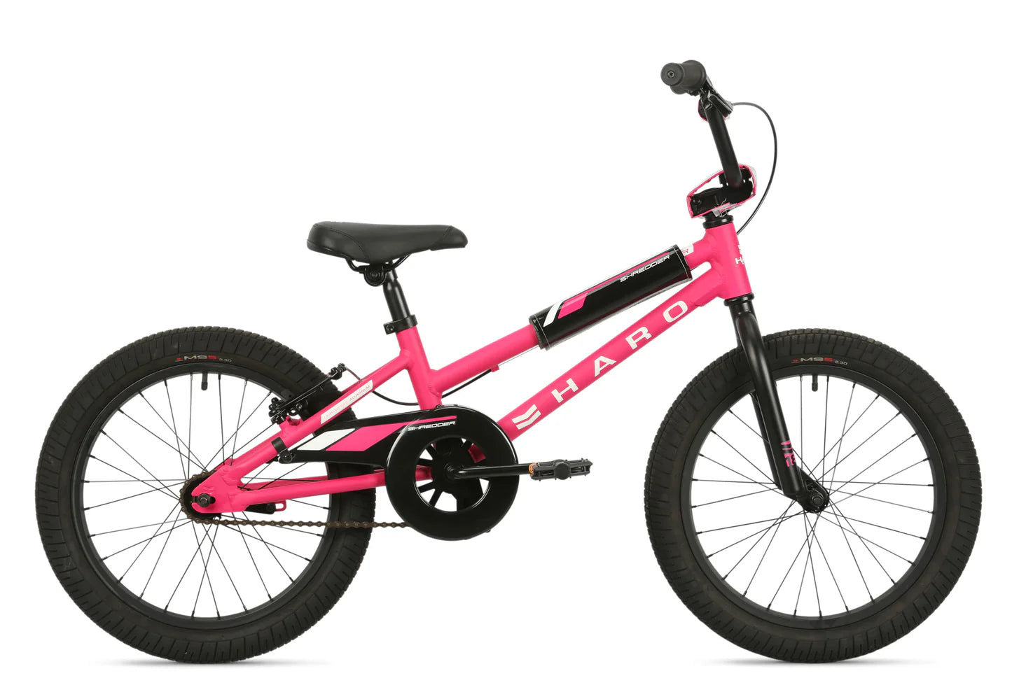 Haro Shredder 18" Girls Bike - Matte Magenta