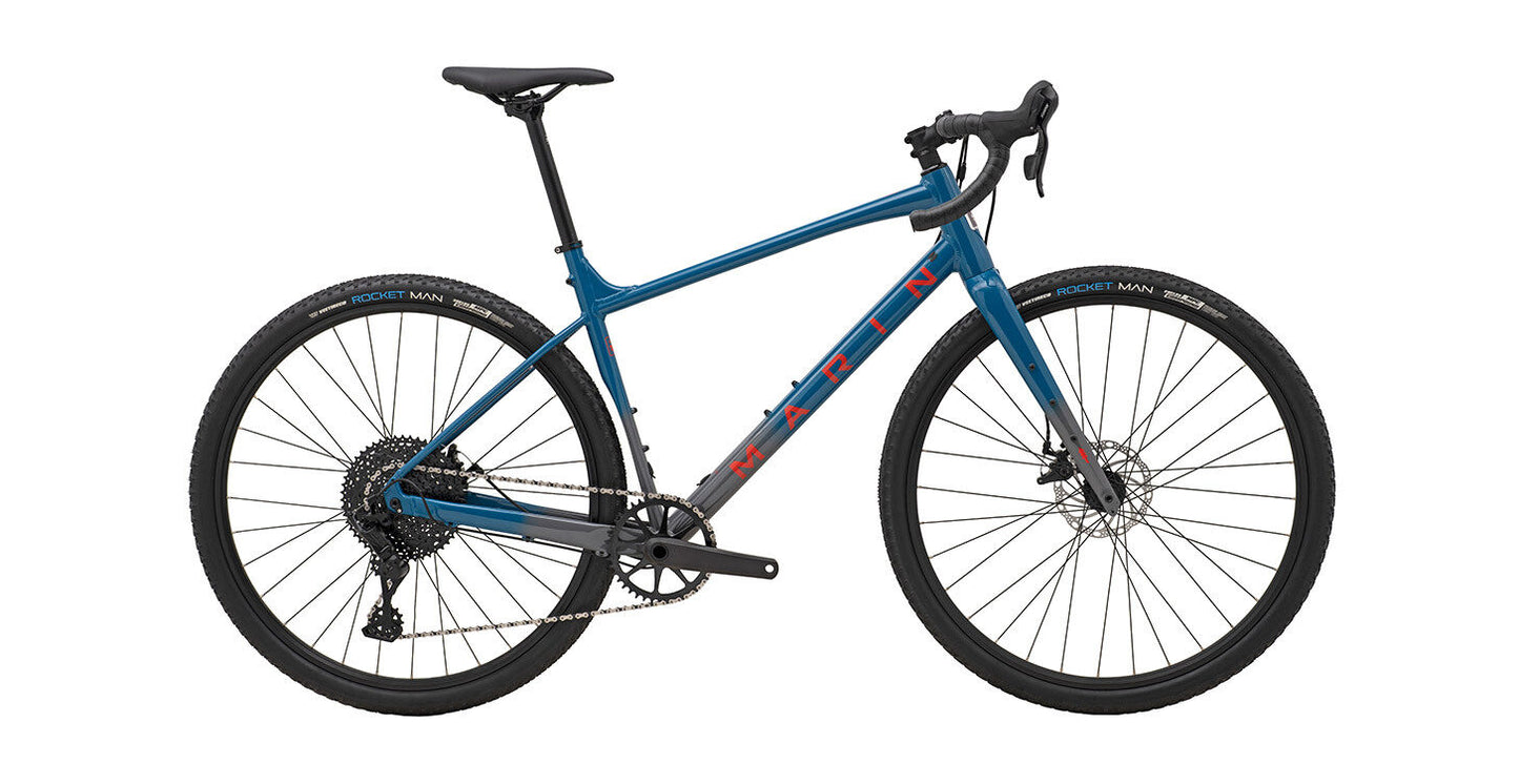 Marin Gestalt X10 Gravel Bike - Gloss Blue - 2024