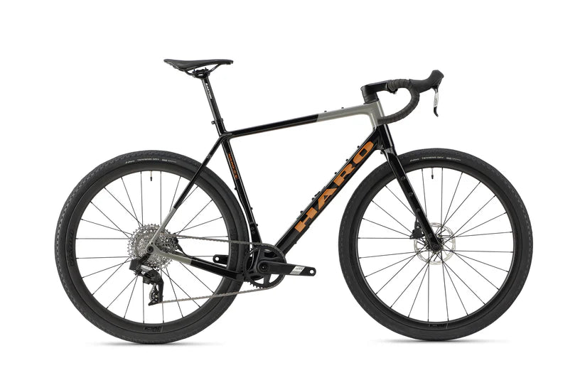 Haro Buzzard Carbon 2 700c - Gloss Jet Black and Gray-Copper