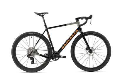 Haro Buzzard Carbon 2 700c - Gloss Jet Black and Gray-Copper